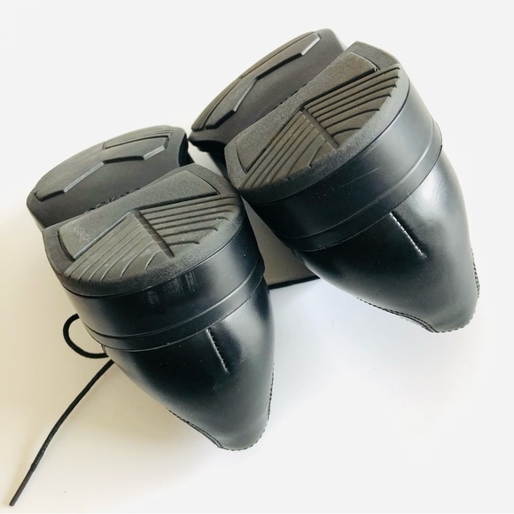 Rockport Black Leather Square Toe Oxfords - Picture 10 of 12